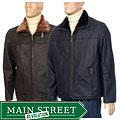 Aston Men's Zipper-front Shearling Jacket
