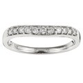 14k White Gold 1/4ct TDW Diamond Wedding Band (G-H, I1) (Size 7)