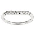 14k White Gold 1/4ct TDW Diamond Wedding Band (G-H, I1) (Size 7)