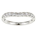 14k White Gold 1/2ct TDW Diamond Wedding Band (G-H, I1) (Size 7)