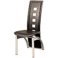 Black Tuxedo Dining Chairs (Set of 4)
