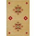Hand-tufted Wool Rug (5' x 8')