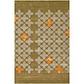 Hand-tufted Hand-spun Doha Wool Rug (5' x 8')