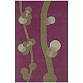 Hand-tufted Wool Rug (5' x 8')
