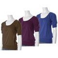 Self Esteem Junior's Scoop Neck Top