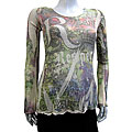 JC Eternity Women's Thermal-Style Burnout Shirt