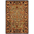 Heritage Traditional Blue/ Red Rug (4' x 6')