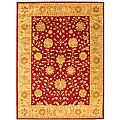 Heritage Kashan Red/ Gold Wool Rug (8'3 x 11')