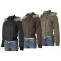 Ci Sono by Adi Junior's Quilted Jacket with Hood