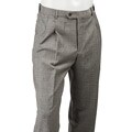 Austin Reed Men's Black and White Plaid Slacks