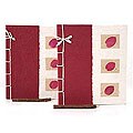 Pair of Saa Paper 'Natural Artists in Red' Journals (Thailand)