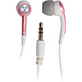EarPollution Pink Plugz Stereo Earbuds