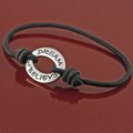 Elastic 'Dream and Believe' Inspirational Stretch Bracelet