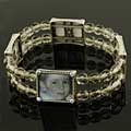 Sterling Silver 4-photo Beaded Bracelet