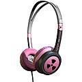 EarPollution Toxix Pink On-the-ear Headset