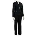 Larry Levine Women's Chopin Crepe Pant Suit