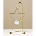 Goldtone Hanging Angel Votive Holder