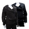 Trac Women's Double-breasted Jacket with Belt