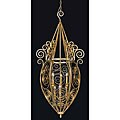 Mediterrano Large Foyer Pendant in Burnished Sand