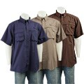 Bass Competition Men's Poplin Fishing Shirt