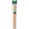 Hardwood Size 17 Single-point Knitting Needles