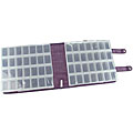 Craft Mates Ezy Snappin' Purple Double Organizer
