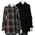 Steve Madden Women's Plaid Wool Coat