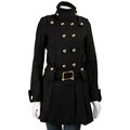 Honee Women's Low Belted Wool Jacket