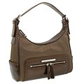 Calvin Klein Bronze Nylon Slouchy Hobo Bag
