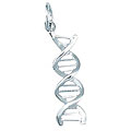 Sterling Silver DNA Charm