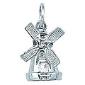 Sterling Silver Windmill Charm