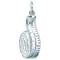 Sterling Silver Tape Measure Charm