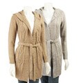 Kersh Women's Long-sleeve Wrap Sweater