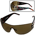 Ed Hardy Unisex Snake 2 Shield Sunglasses
