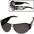 Ed Hardy Men's Battle Shield Sunglasses