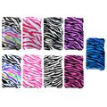 Apple iPod Touch 2 Silver Zebra Crystal Case