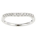 14k White Gold 1/4ct TDW Diamond Wedding Band (G-H, I1) (Size 7)