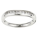 14k White Gold 1/4ct TDW Diamond Wedding Band (G-H, I1)