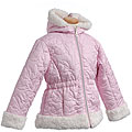 KC Collections Girl's Anorak Bow Quilt Jacket