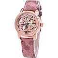 Akribos XXIV Women's Skeleton Automatic Watch