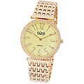 Burgi Women's Diamond MOP Quartz Watch