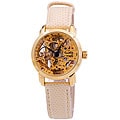 Akribos XXIV Women's Skeleton Automatic Watch