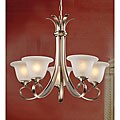 Polished Nickel Finish 5-light Chandelier
