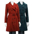 London Fog Women's Petite Short Trench Coat
