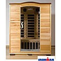 Ironman 3-person Carbon Sauna with Infloor Radiant Heat