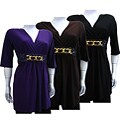 Peony Women's Plus Size Belted Top