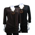 Peony Women's Plus Size Tunic Shirt