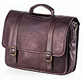 Clava Cafe Leather Executive Laptop Briefcase