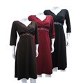 Elizabeth Women's Plus Size Dress with Stud Accent