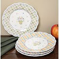 'Dena's Garden' 4-piece Salad Plate Set